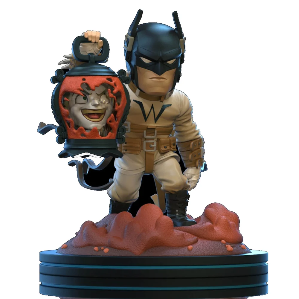 Quantum Mechanix DC Comics Batman : Figurine d'élite Le Dernier Chevalier sur Terre Image 1
