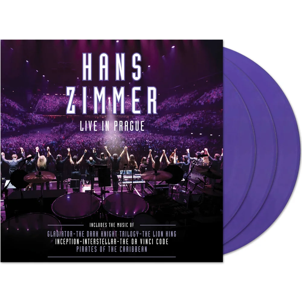 Hans Zimmer – Live In Prague 4x Purple LP Image 1