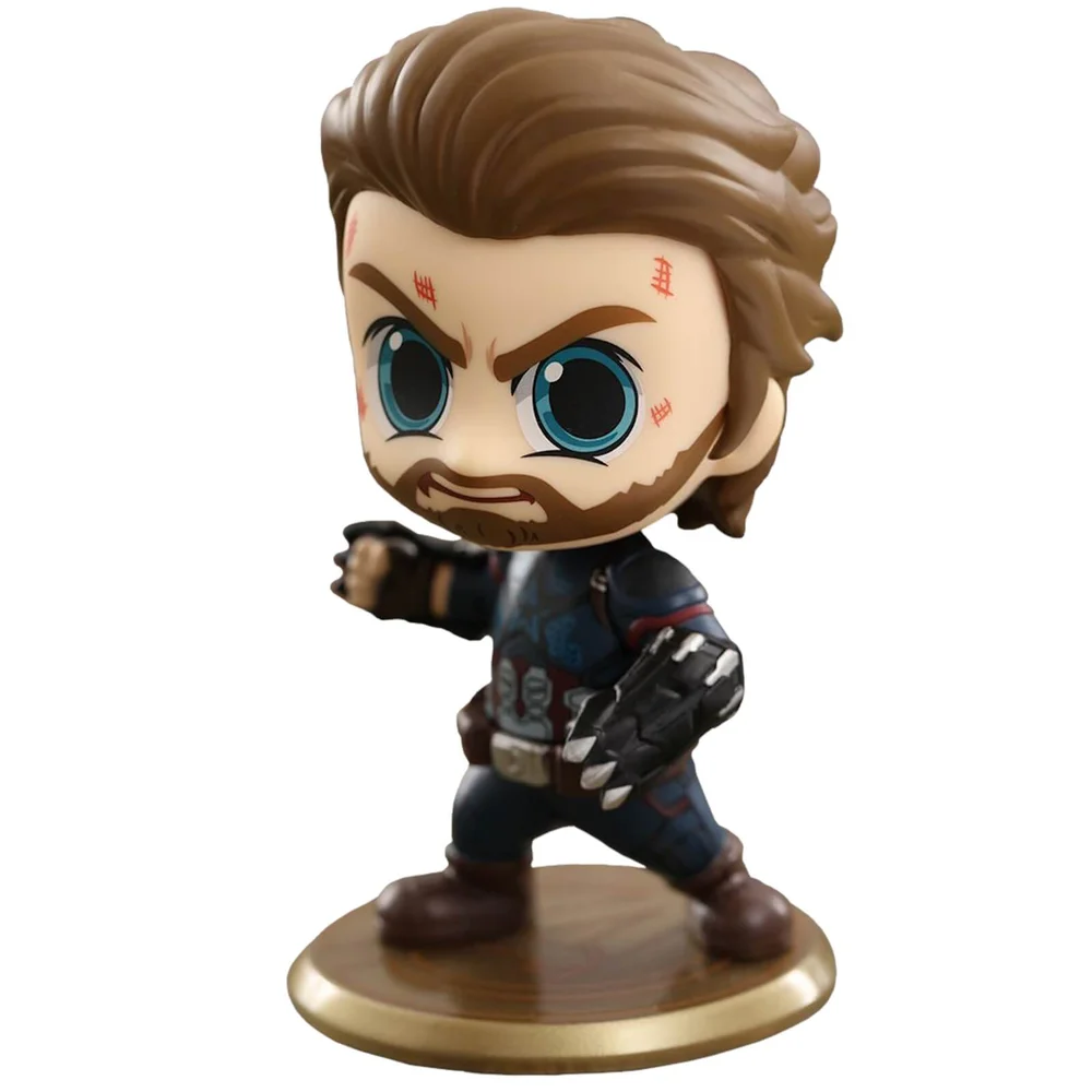 Hot Toys Avengers : Infinity War Cosbaby Captain America - Taille S Image 1