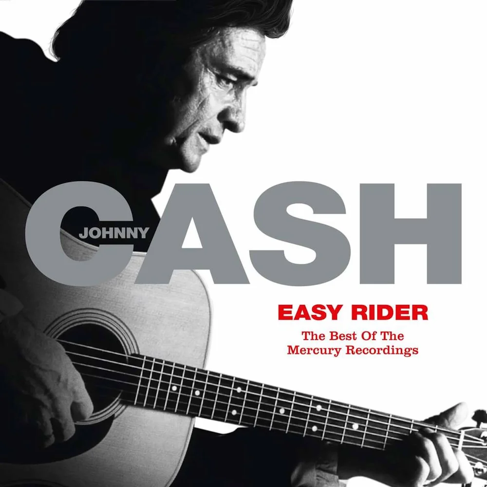 Johnny Cash - Easy Rider: The Best Of The Mercury Recordings Vinyl 2LP Image 1