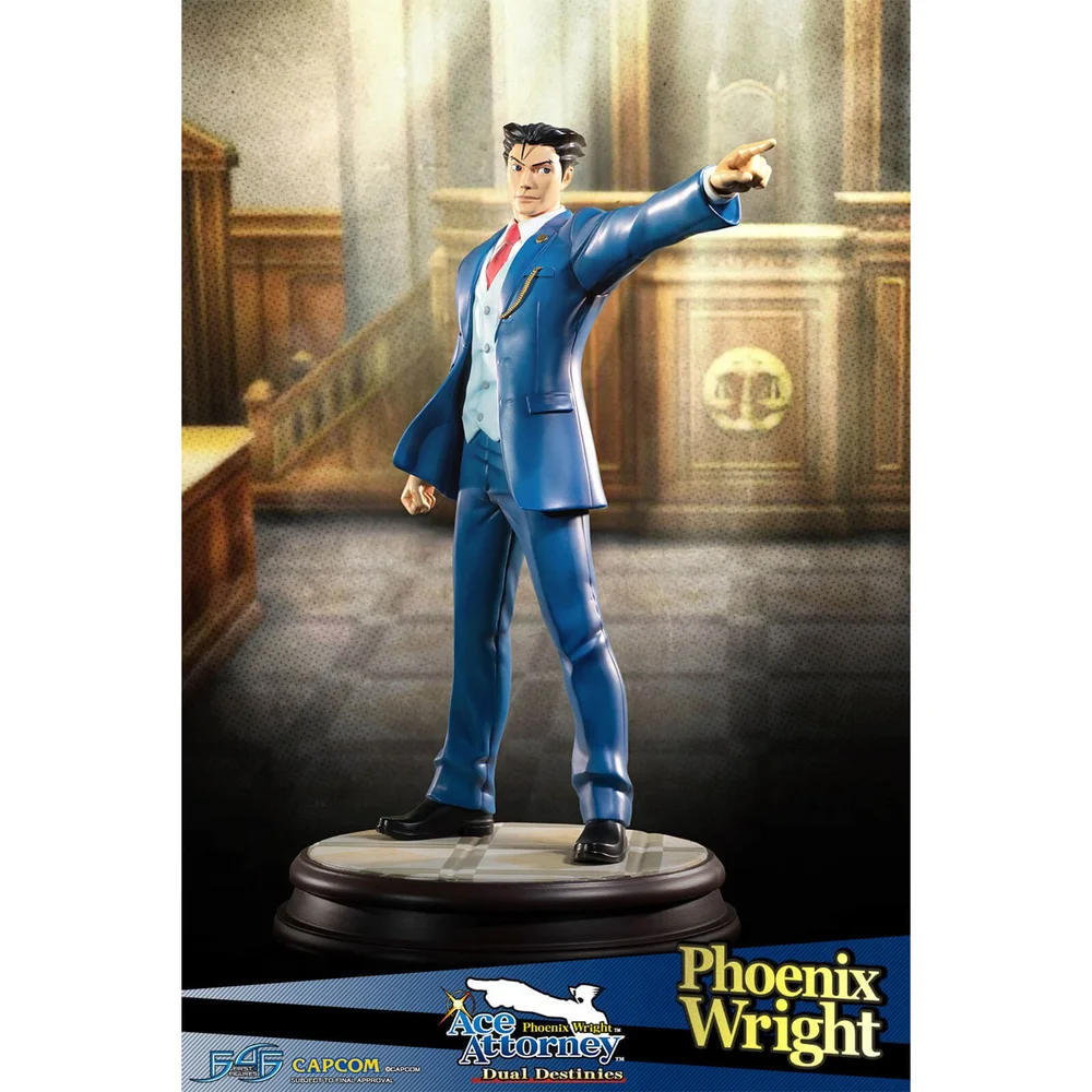 First 4 Figures Phoenix Wright Ace Attorney Dual Destinies Statue 1/6 Phoenix Wright 34 cm Image 1