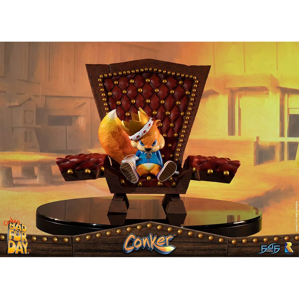 First 4 Figures Conker Statuette en Résine Conker Image 1