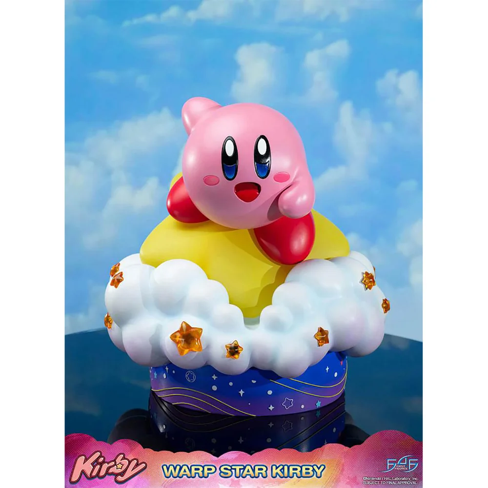 First 4 Figures Kirby Statuette en Résine de Wrap Star Kirby Image 1