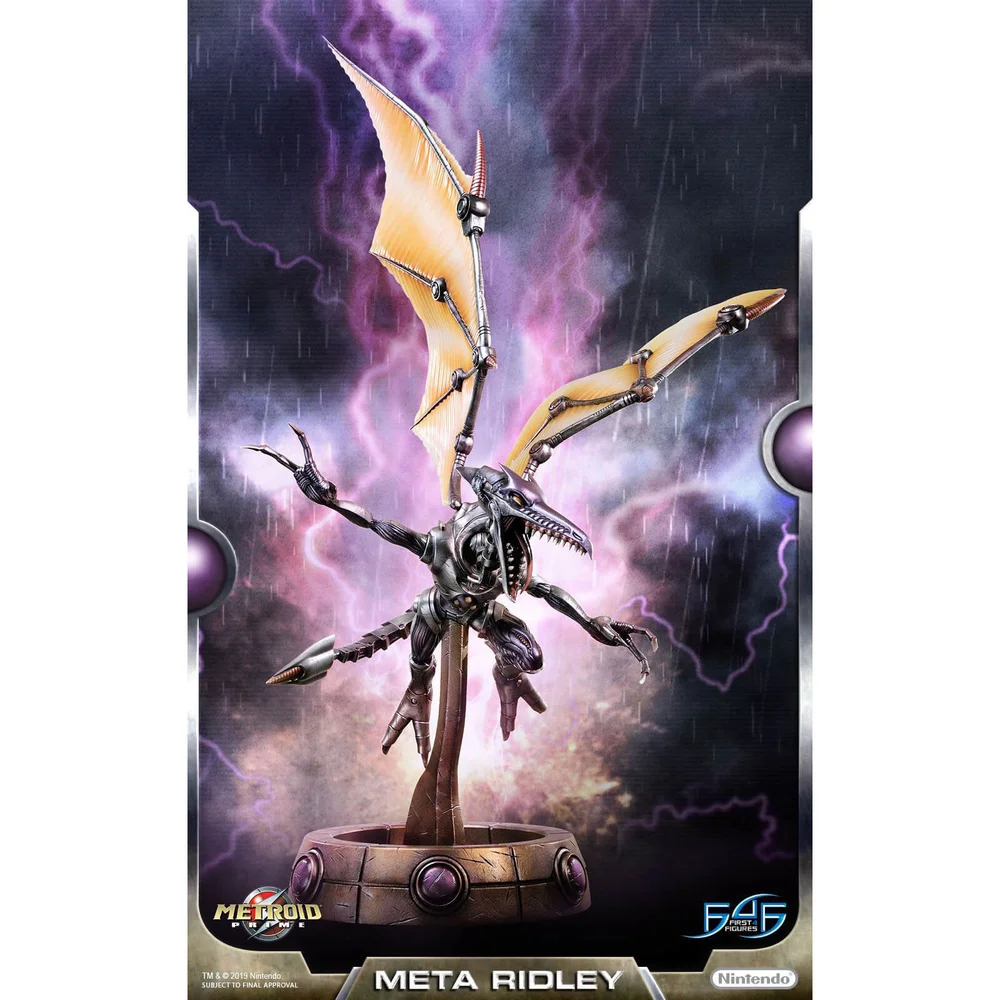 First 4 Figures Metroid Statuette en Résine prénium - Meta Ridley Image 1