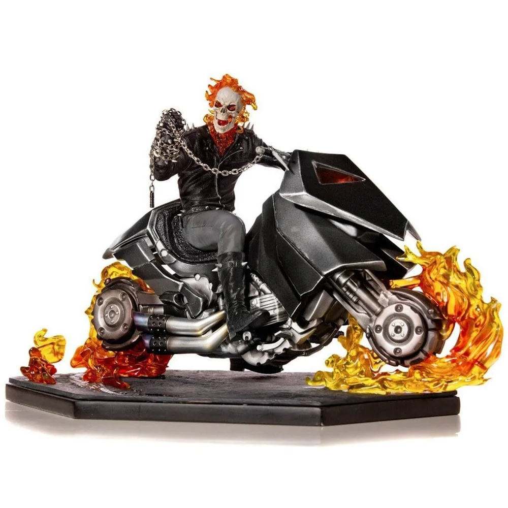 Iron Studios Marvel Comics Statuette à l'échelle 1/10 Ghost Rider CCXP 2019 20 cm Exclusivif Image 1