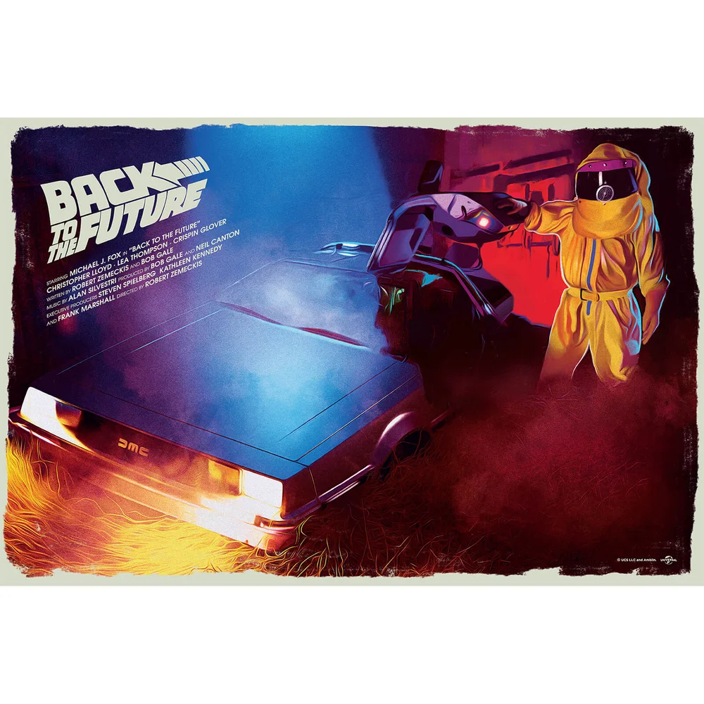 Poster Fine Art Retour vers le futur de Caroline Vermeir Image 1
