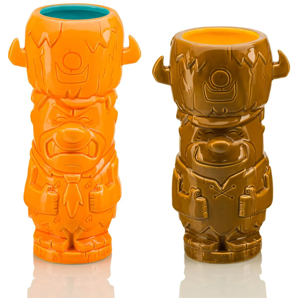 Beeline Creative Tasse Les Pierrafeu Fred et Barney Geeki Tikis Pack de 2 Image 1