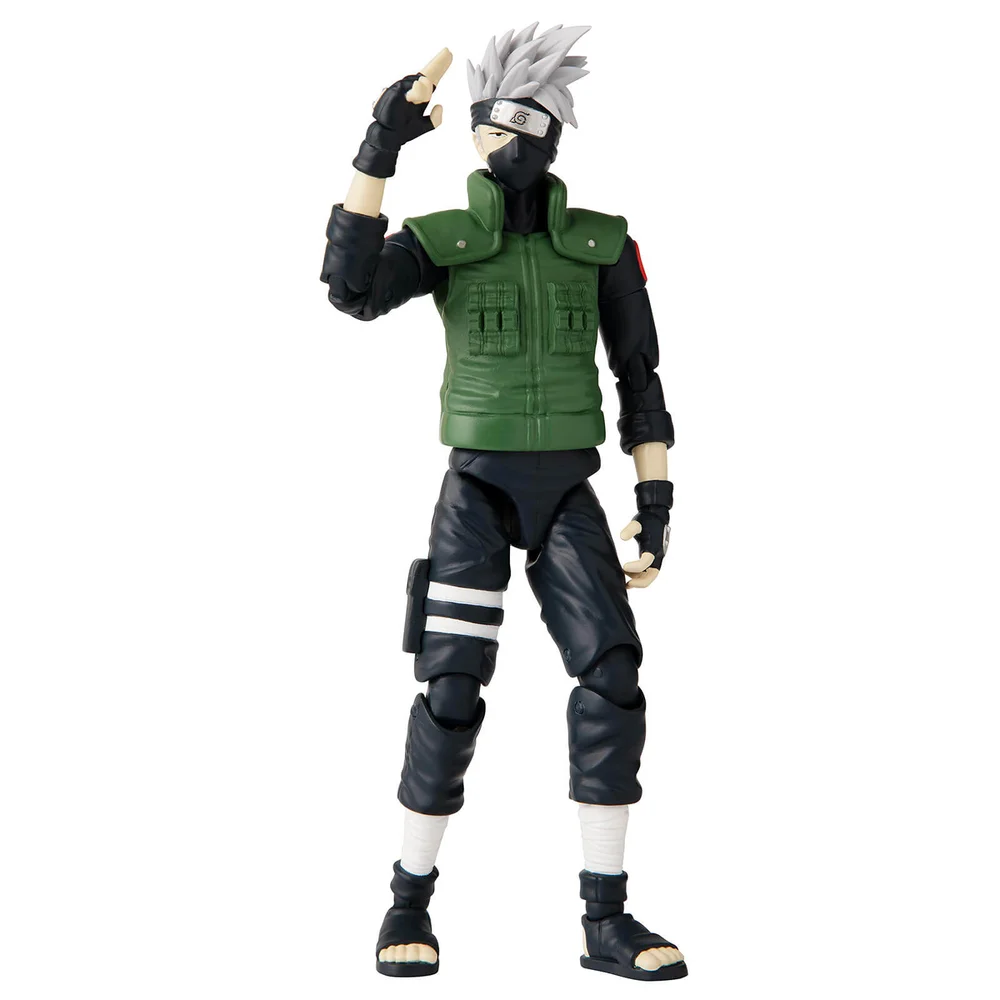 Bandai Anime Heroes Naruto Shippuden Hatake Kakashi Action Figure Image 1