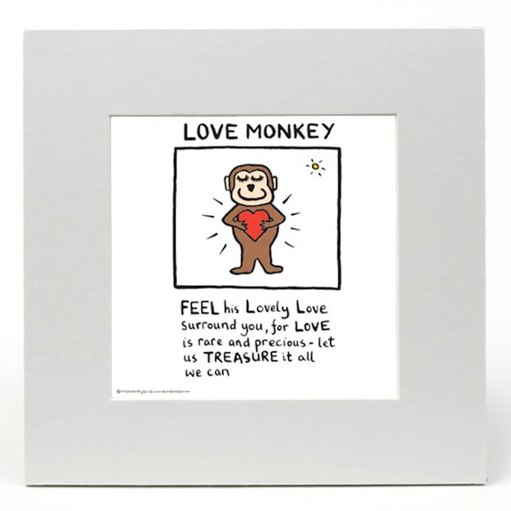 Love Monkey par Edward Monkton Image 1