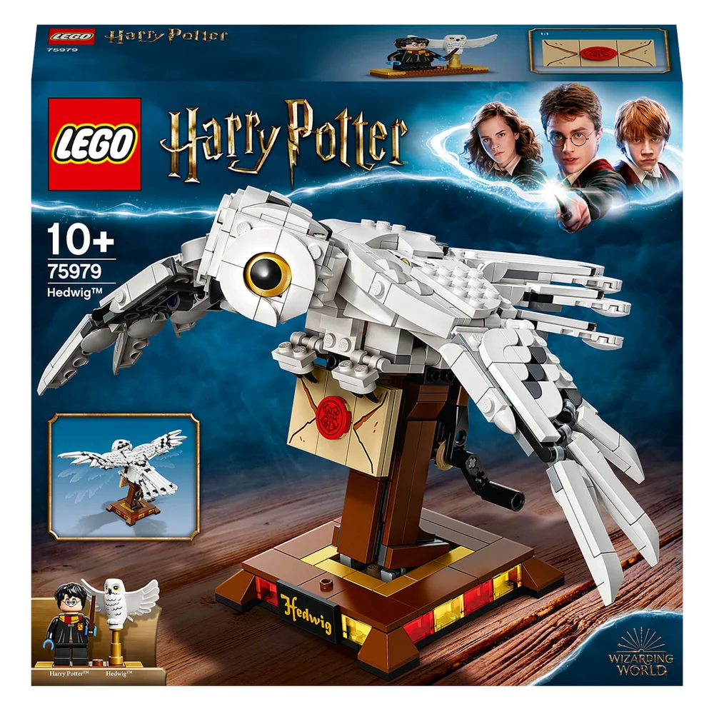 LEGO Harry Potter : Hedwige Modèle d'Affichage avec Ailes Mobiles (75979) Image 1