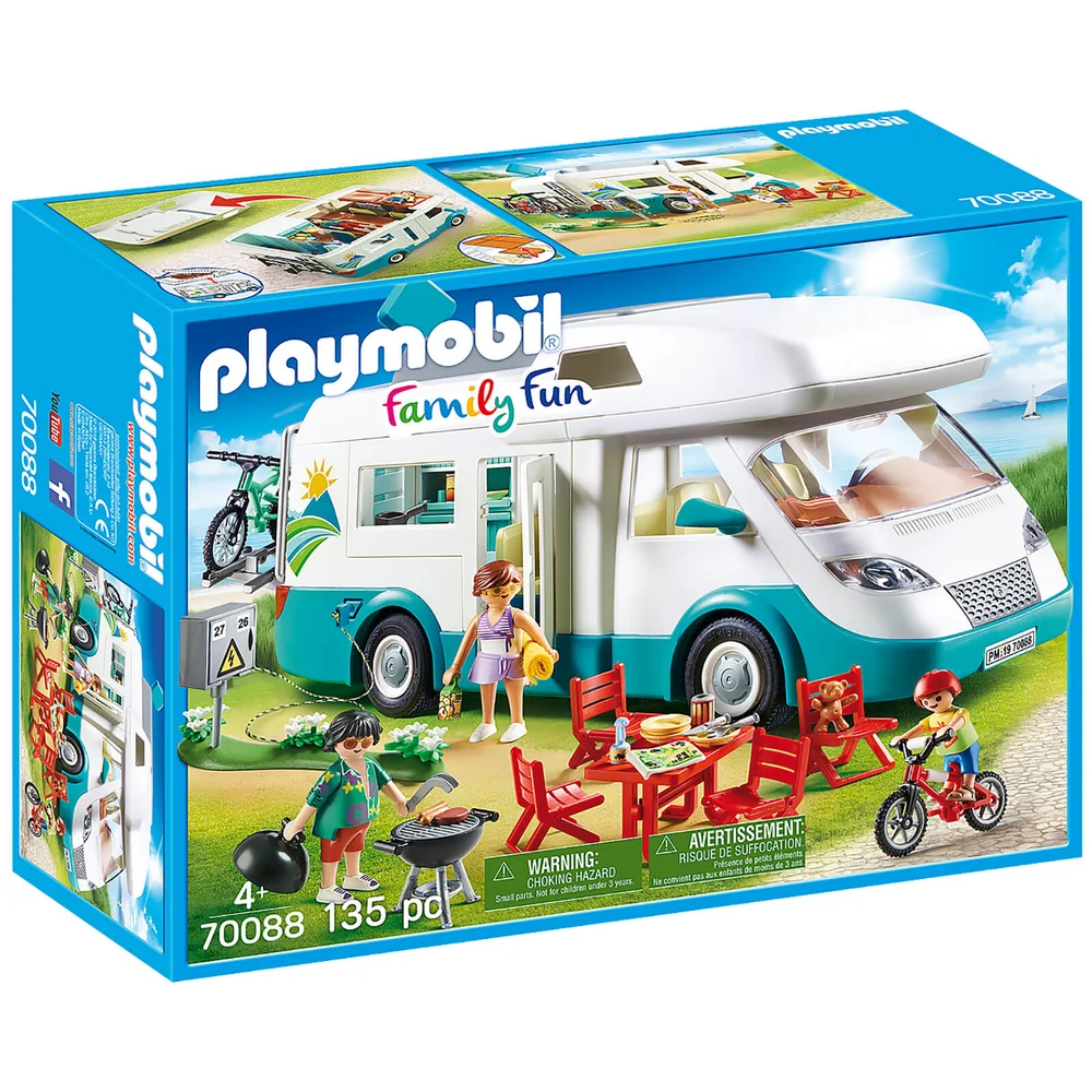 Playmobil Famille et camping-car (70088) Image 1