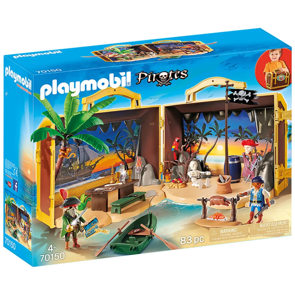 Playmobil Coffre des pirates transportable (70150) Image 1