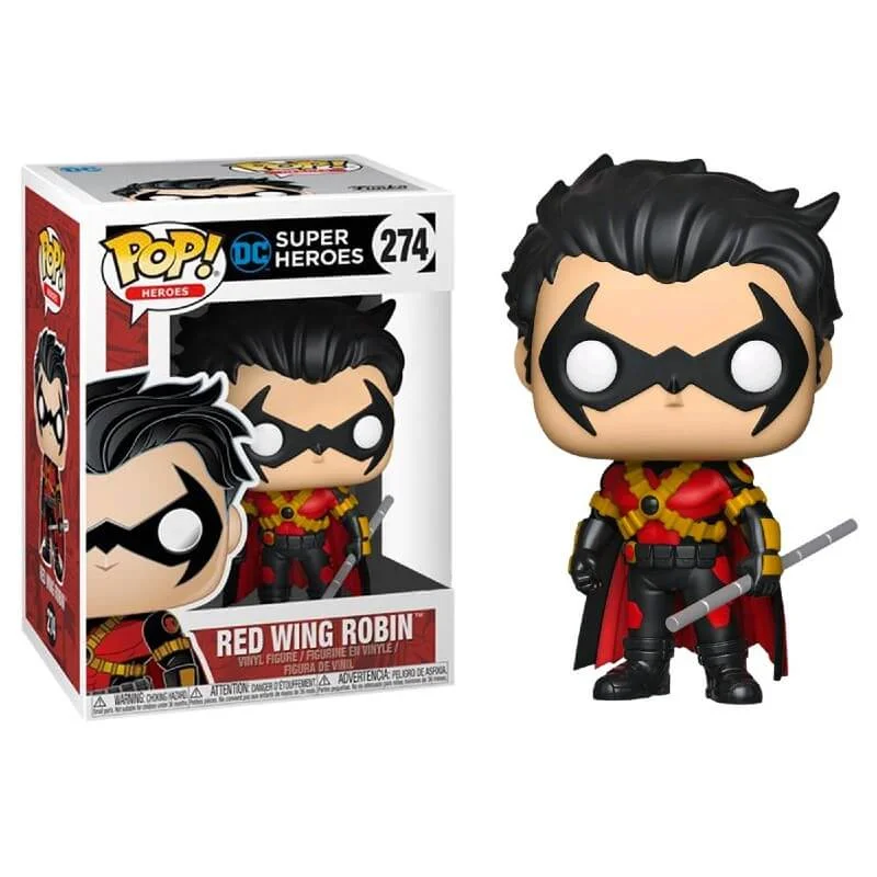 DC Comics Red Wing Robin EXC Pop! Vinyl Figure Image 1