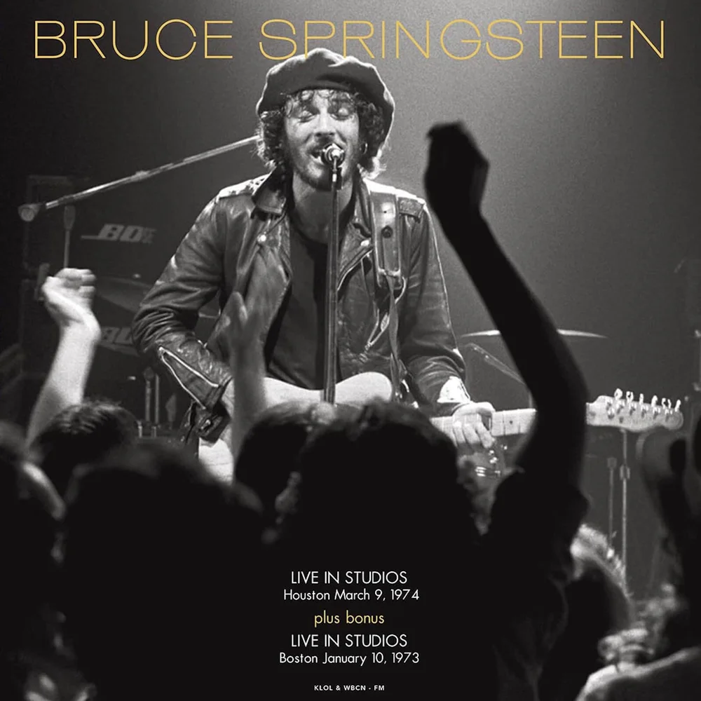 Bruce Springsteen - FM Studios en direct de Houston le 3 Septembre 1974 et à Boston le1er Octobre 1973 (Vinyle Rouge) Image 1
