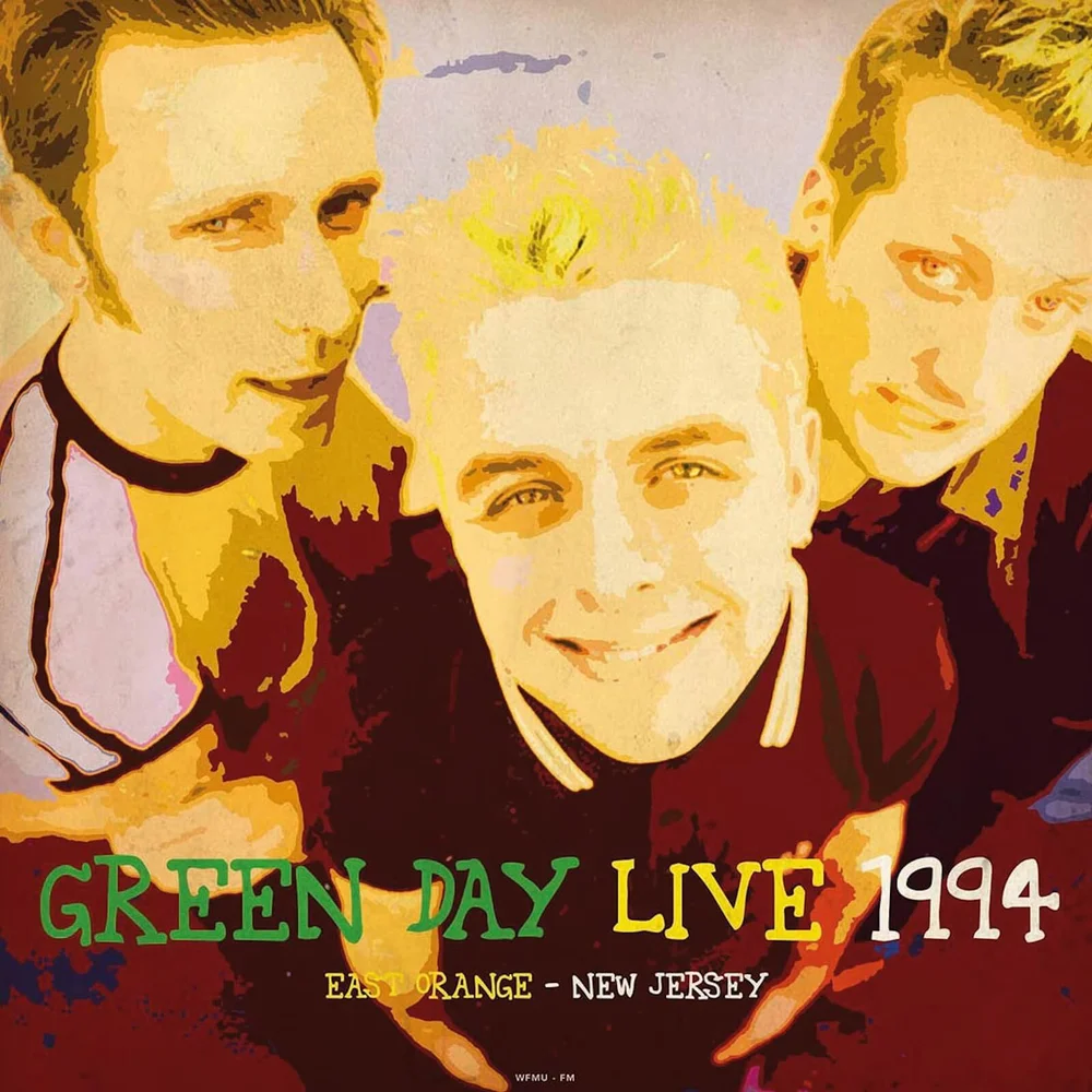 Green Day - en direct de WFMU-FM East Orange New Jersey le 1er Août 1994 (Vinyle Vert) Image 1