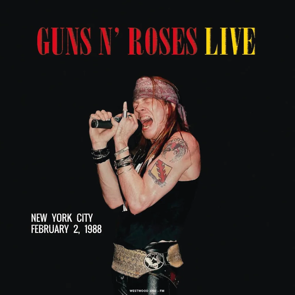 Guns N' Roses - en direct de New York City / le 2 Février 1988 (Vinyle Rouge) Image 1