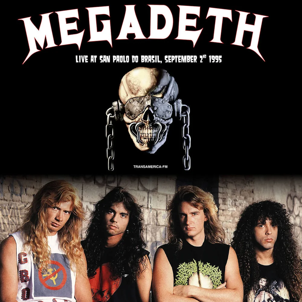 Megadeth - Sao Paulo Do Brésil le 2 septembre 1995 (Vinyle Blanc) Image 1