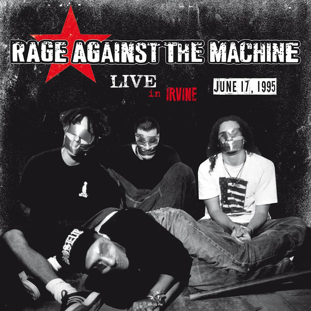 Rage Against The Machine - en direct de Irvine. CA 17 juin 1995 KROQ-FM (Vinyle Blanc) Image 1