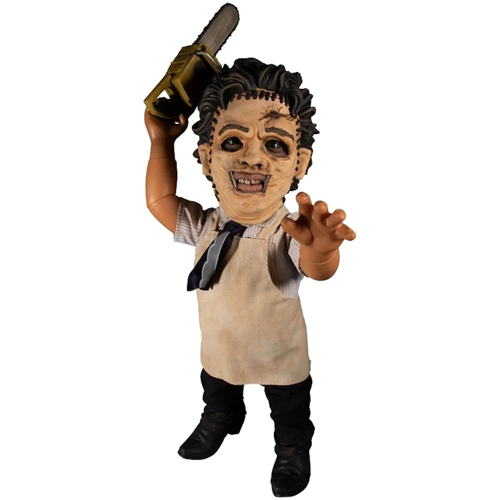 Mezco Massacre à la tronçonneuse (1974) poupée méga à l'échelle avec Son Leatherface MDS Image 1
