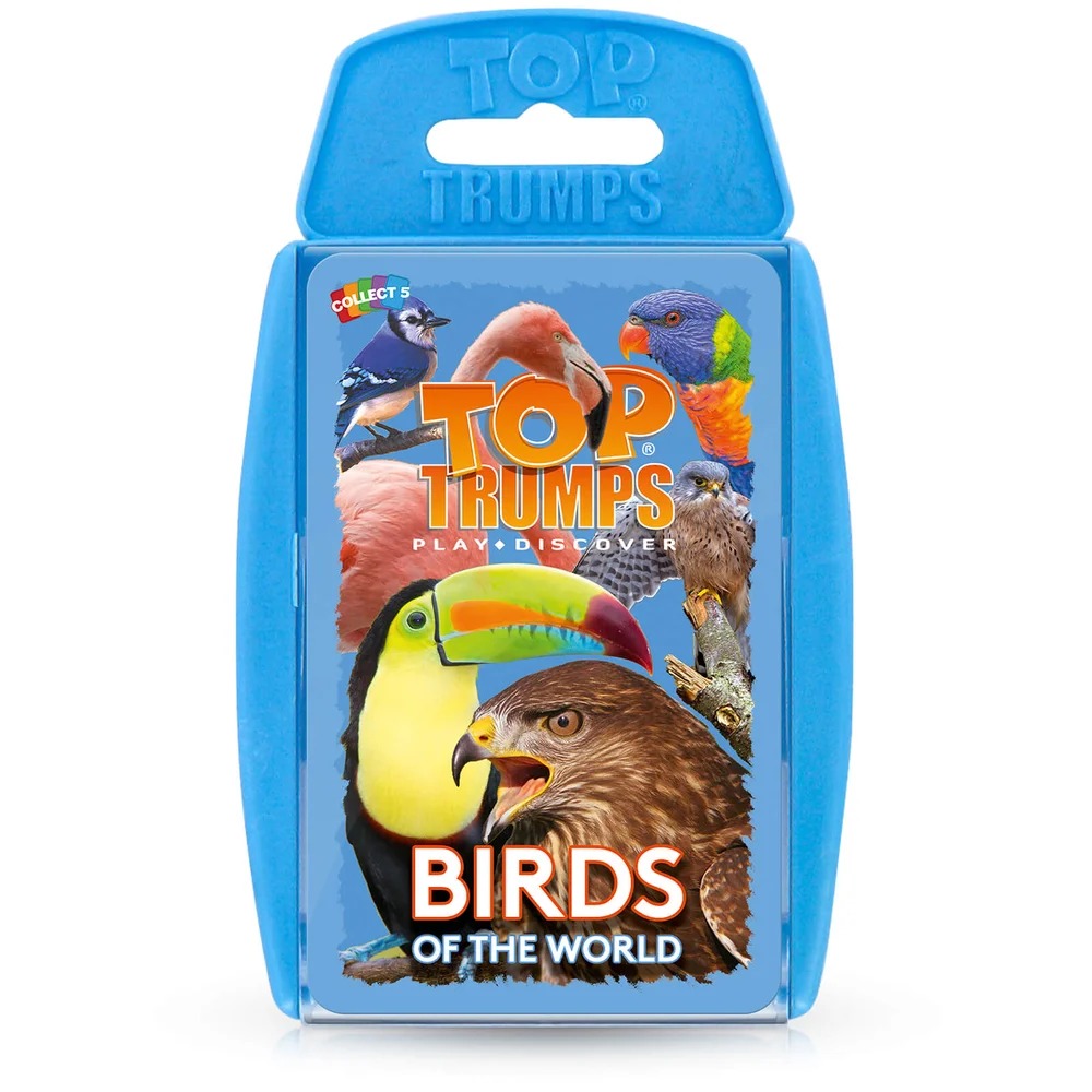 Top Trumps Card Game - Birds Edition Image 1