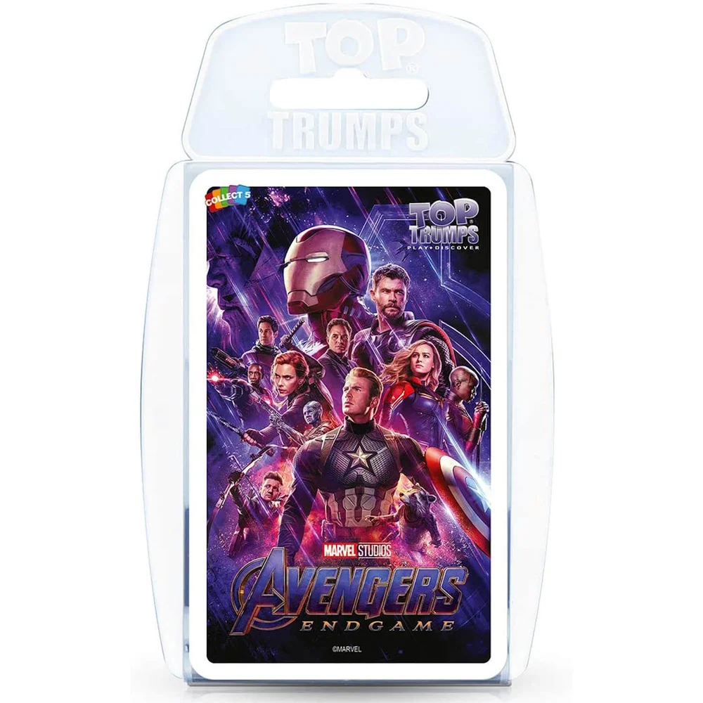 Jeu de Cartes Top Trumps - Édition Marvel Avengers Endgame Image 1