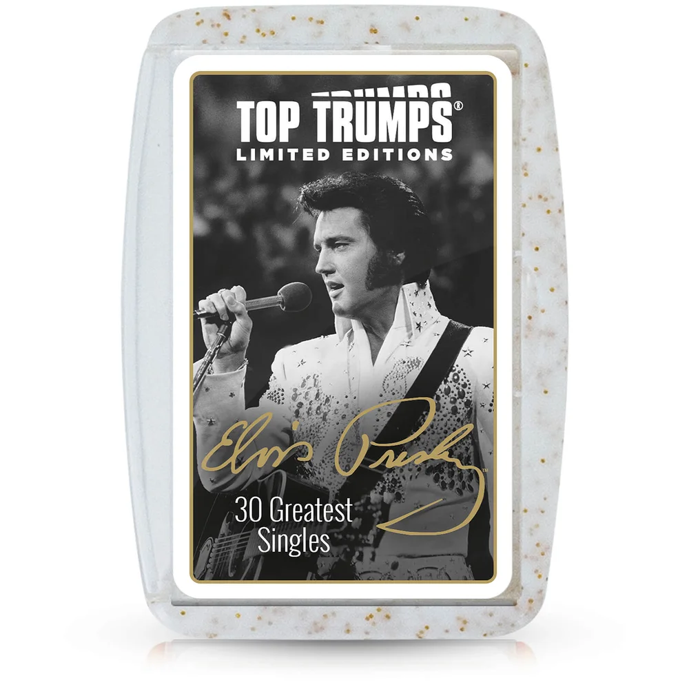 Jeu de Cartes Top Trumps Premium - Édition Elvis Presley Image 1