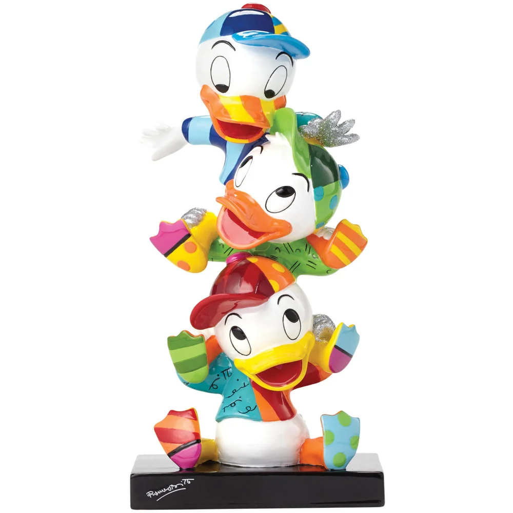 Enesco Disney Britto Huey, Dewey and Louie Figurine 21cm Image 1