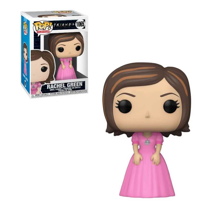 Rachel en robe rose Friends Pop ! Figurine en Vinyle Image 1
