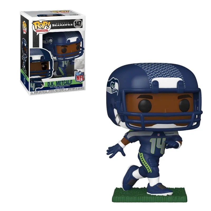 NFL Seattle Seahawks D.K. Metcalf Funko Pop! Vinyl Image 1