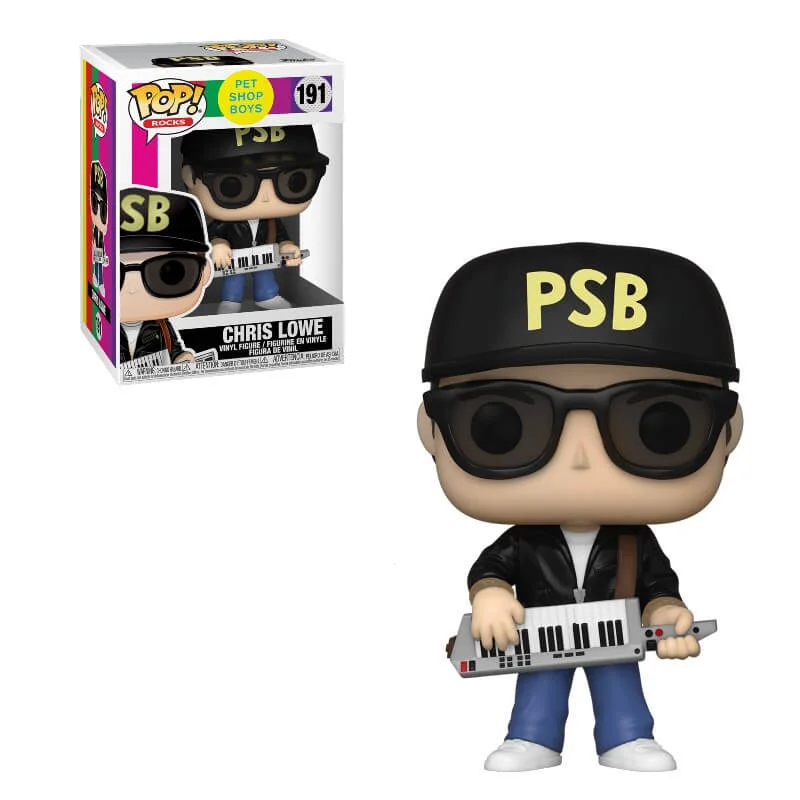 Pop ! Rocks Pet Shop Boys Chris Lowe Pop ! Figurine en Vinyle Image 1