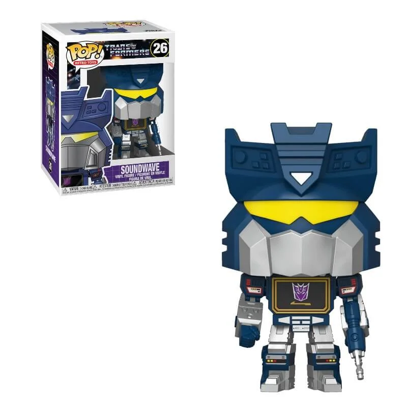 Transformers Soundwave Pop ! Figurine en Vinyle Image 1