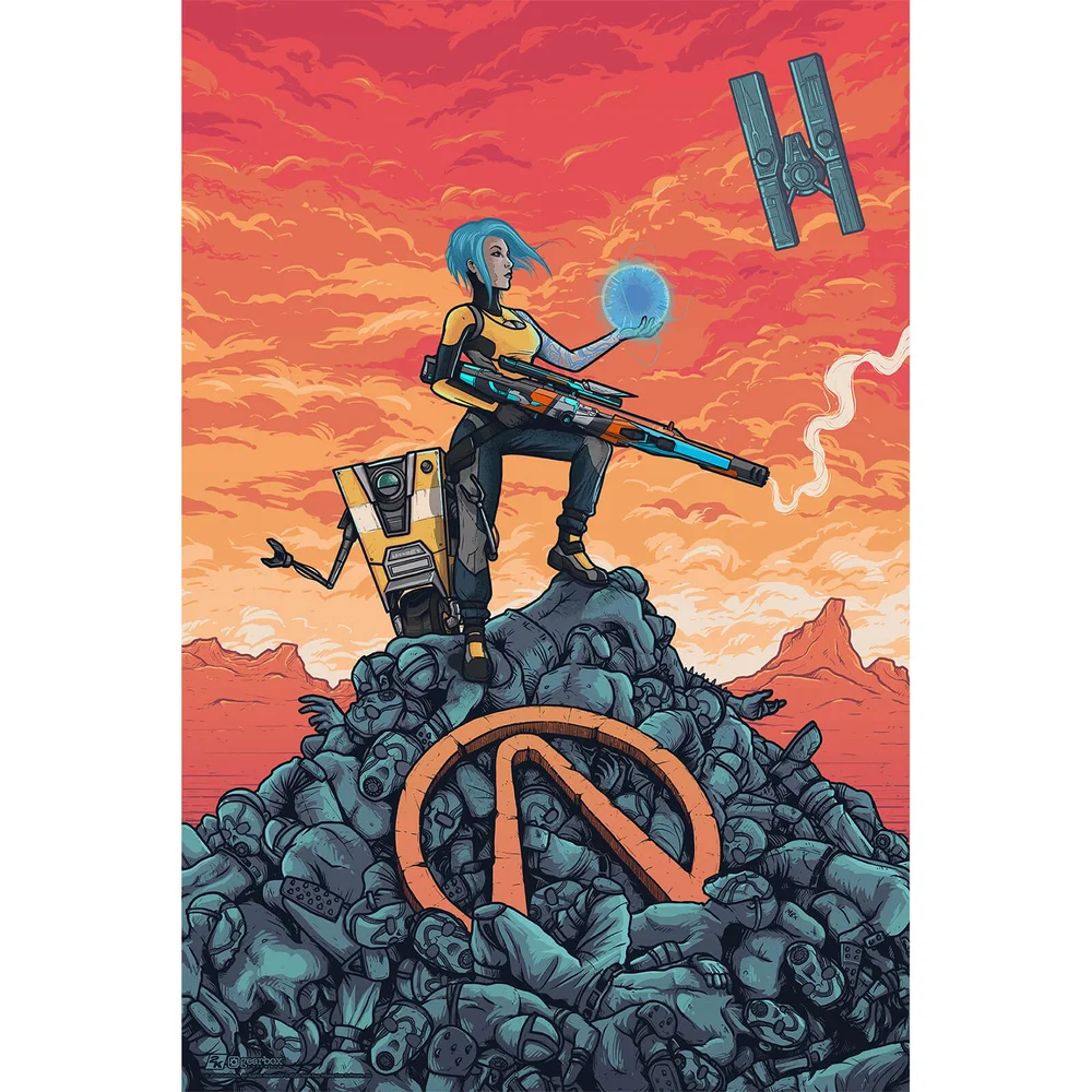Poster Fine Art 'Maya' Borderlands - 40x60cm Image 1