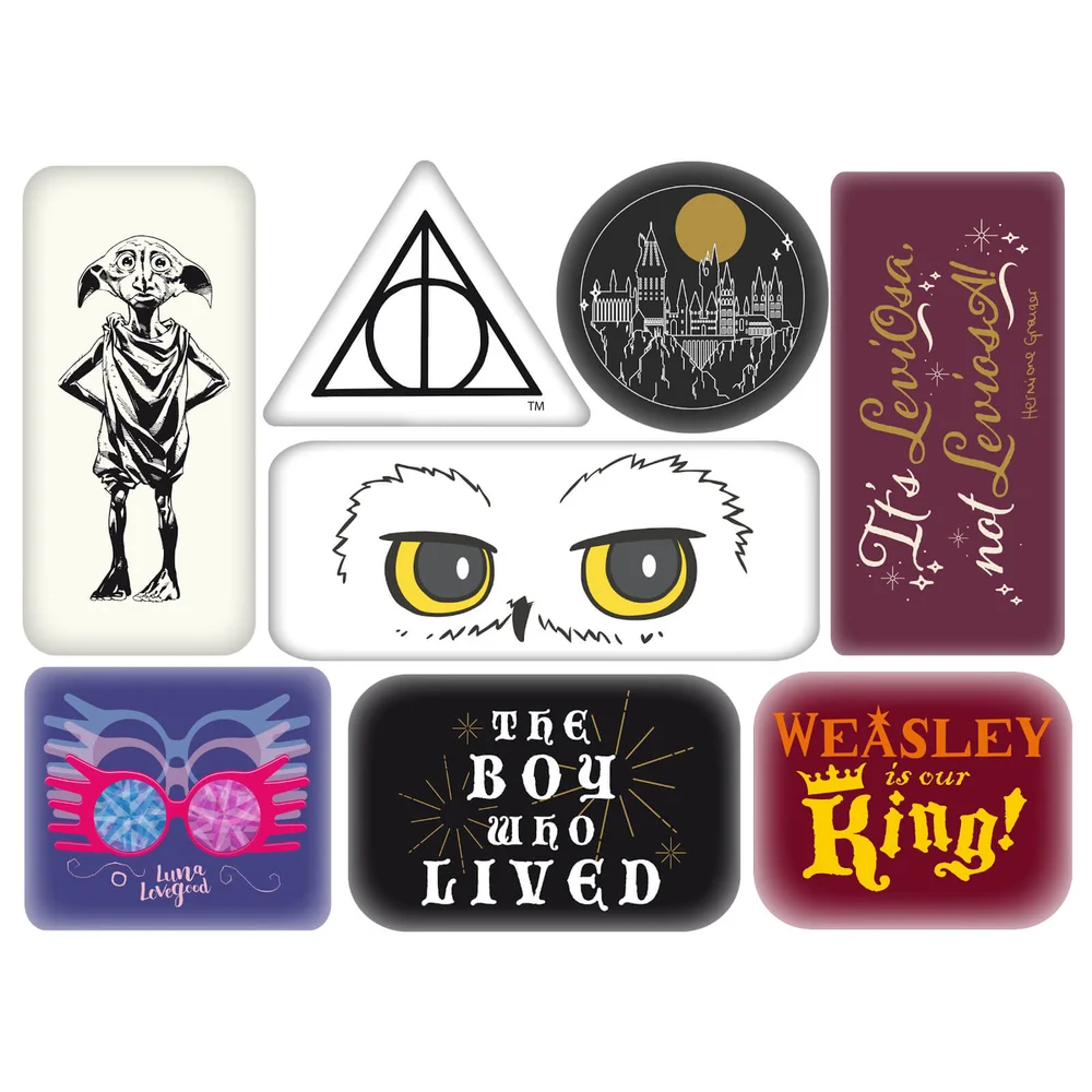 Ensemble d'aimants pour les personnages de Harry Potter Image 1