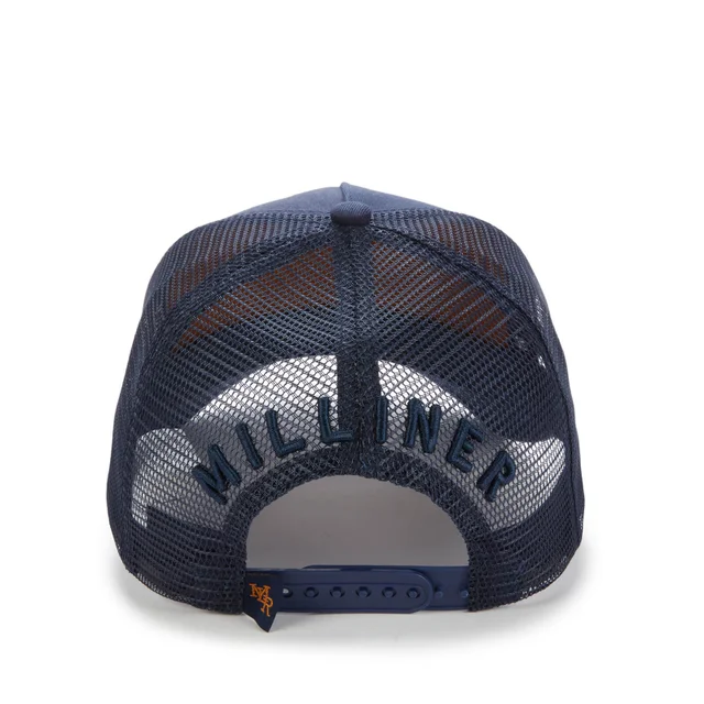 Milliner Made Trucker Cap - Navy