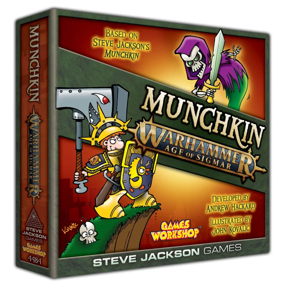 Jeu de Cartes Munchkin Warhammer Age of Sigmar Image 1