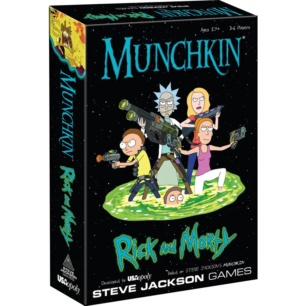 Jeu de Cartes Munchkin : Rick et Morty Image 1