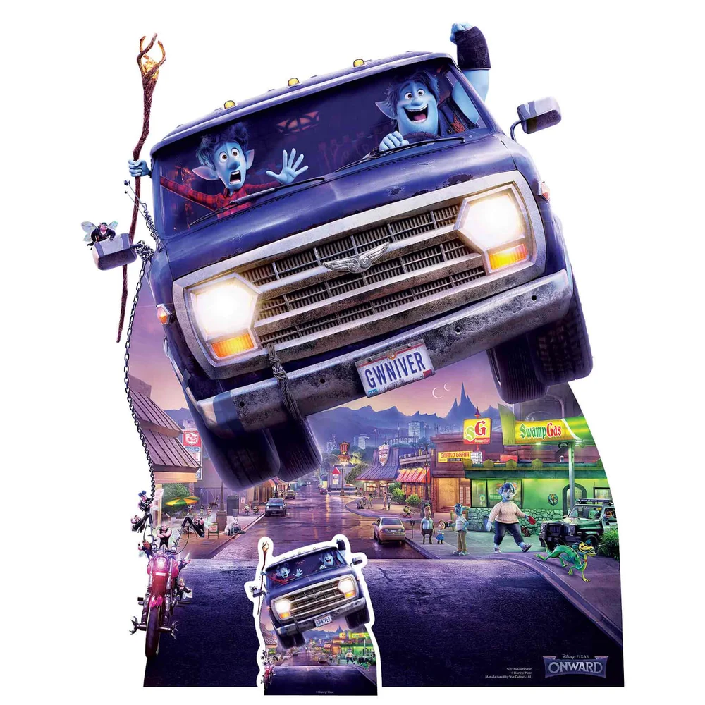 En avant Guinevere Découpe en Carton Grandeur Nature Image 1