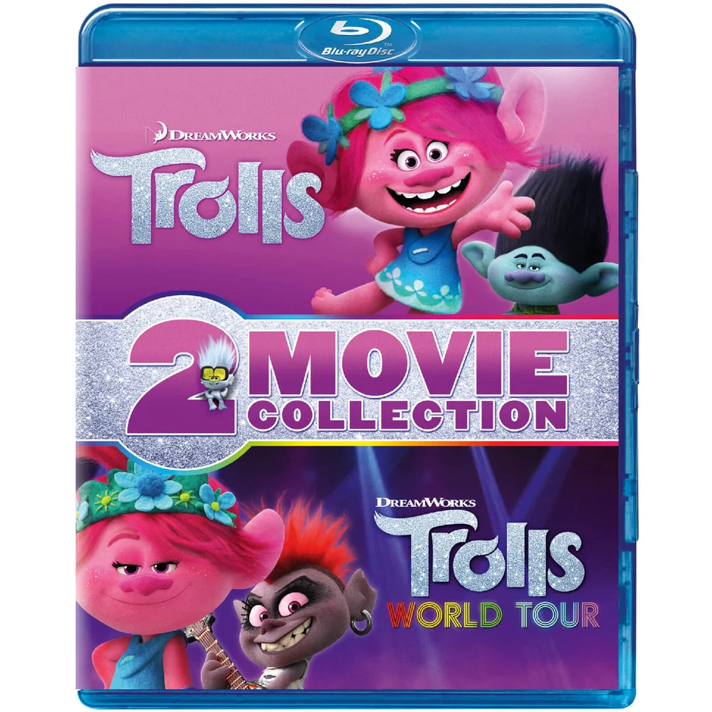 Les Trolls 2 : Tournée mondiale Double Pack (2D +3D Blu-ray) Image 1