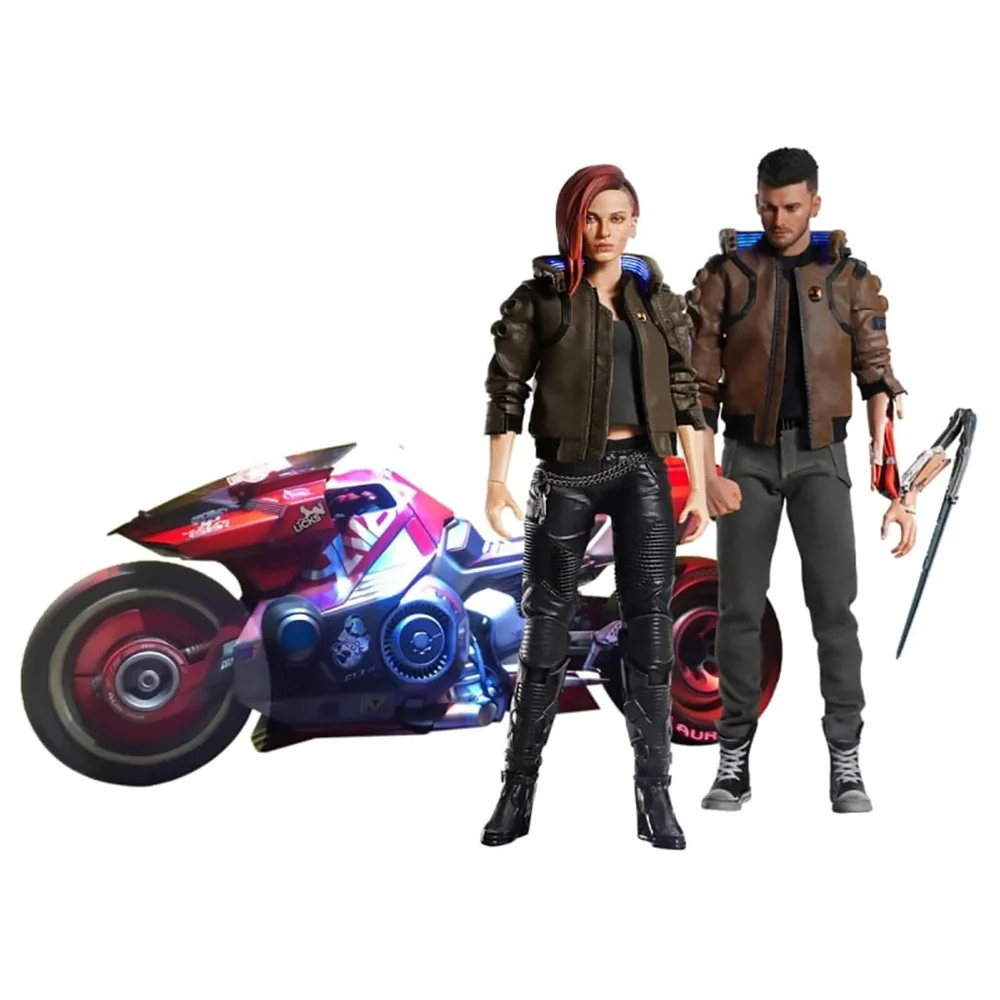 PureArts Cyberpunk 2077 échelle 1/6 ensemble Version Mâle et femelle avec Yaiba Kusanagi Ultimate Image 1
