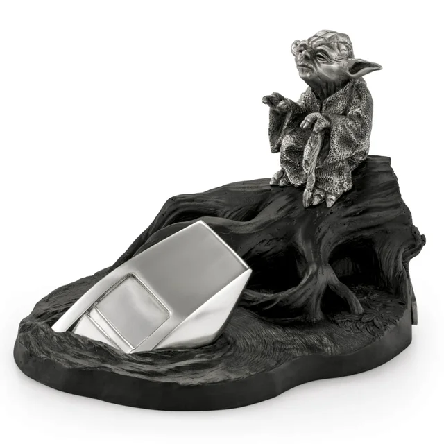 Royal Selangor Star Wars Figurine en étain Yoda, Édition Limitée à 999 exemplaires