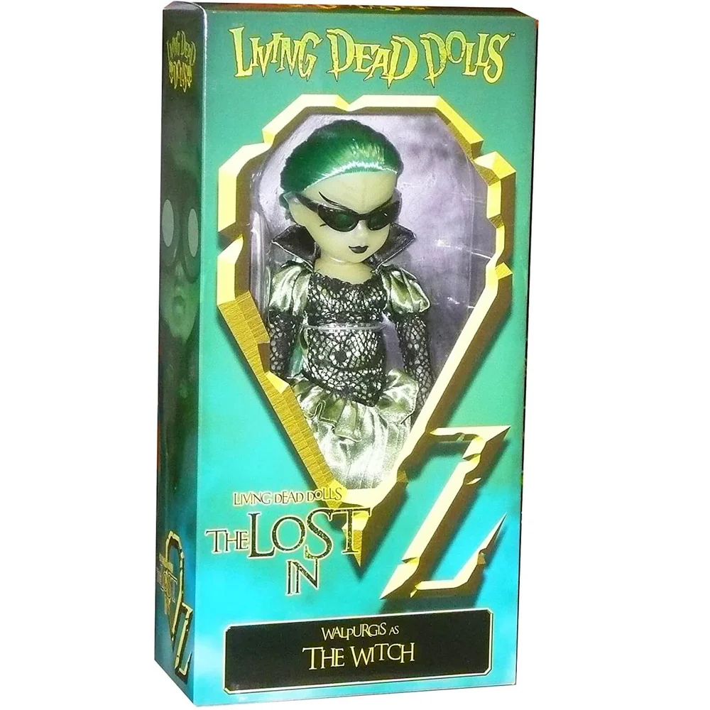Mezco Living Dead Dolls - The Lost in OZ Exclusive Emerald City Variant - Walpurgis la sorcière Image 1