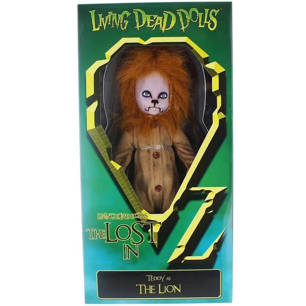 Mezco Living Dead Dolls - The Lost in OZ Exclusive Emerald City Variant - Le Lion Image 1