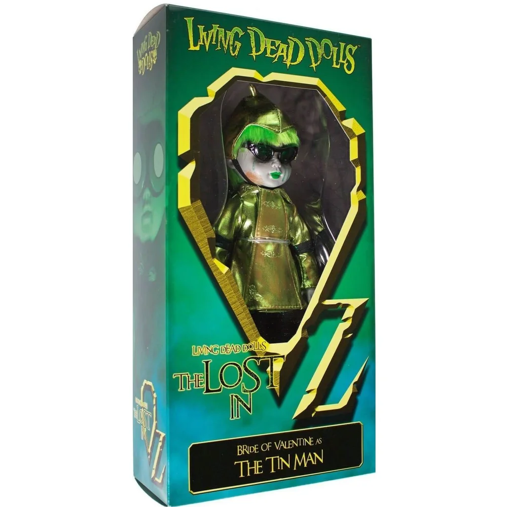 Mezco Living Dead Dolls - The Lost in OZ Exclusive Emerald City Variant - The Tin Man Image 1