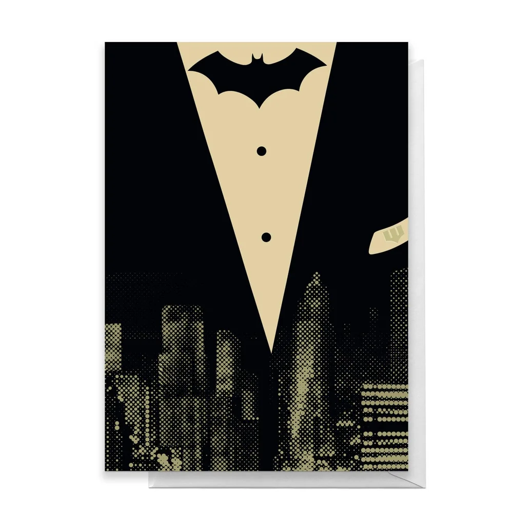 Batman Tuxedo Greetings Card - Standard Card Image 1