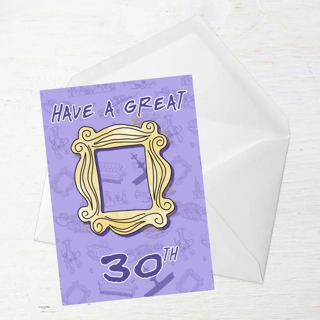Friends Birthday 30th Greetings Card