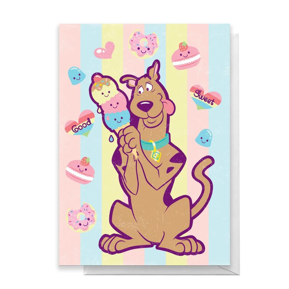 Scooby Doo Greetings Card - Standard Card Image 1