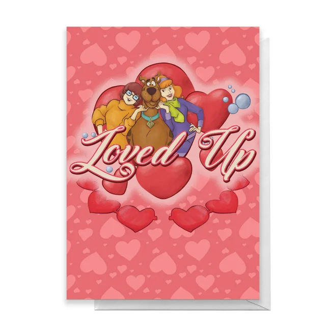 Scooby Doo Valentines Loved Up Greetings Card