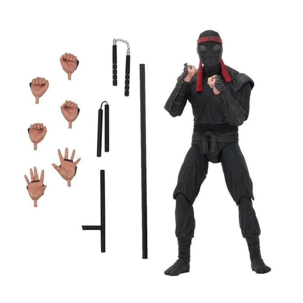 NECA Tortues Ninja (Film de 1990) Figurine articulée - Foot Soldier (Melee Weaponry) 18 cm Image 1