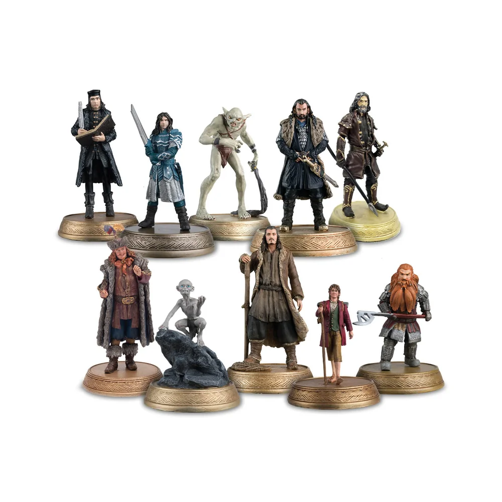 The Hobbit Collector Ensemble de 10 figurines à collectionner Image 1