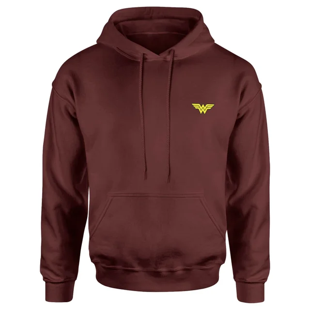 Sweat à capuche DC Wonder Woman - Bordeaux - Unisexe